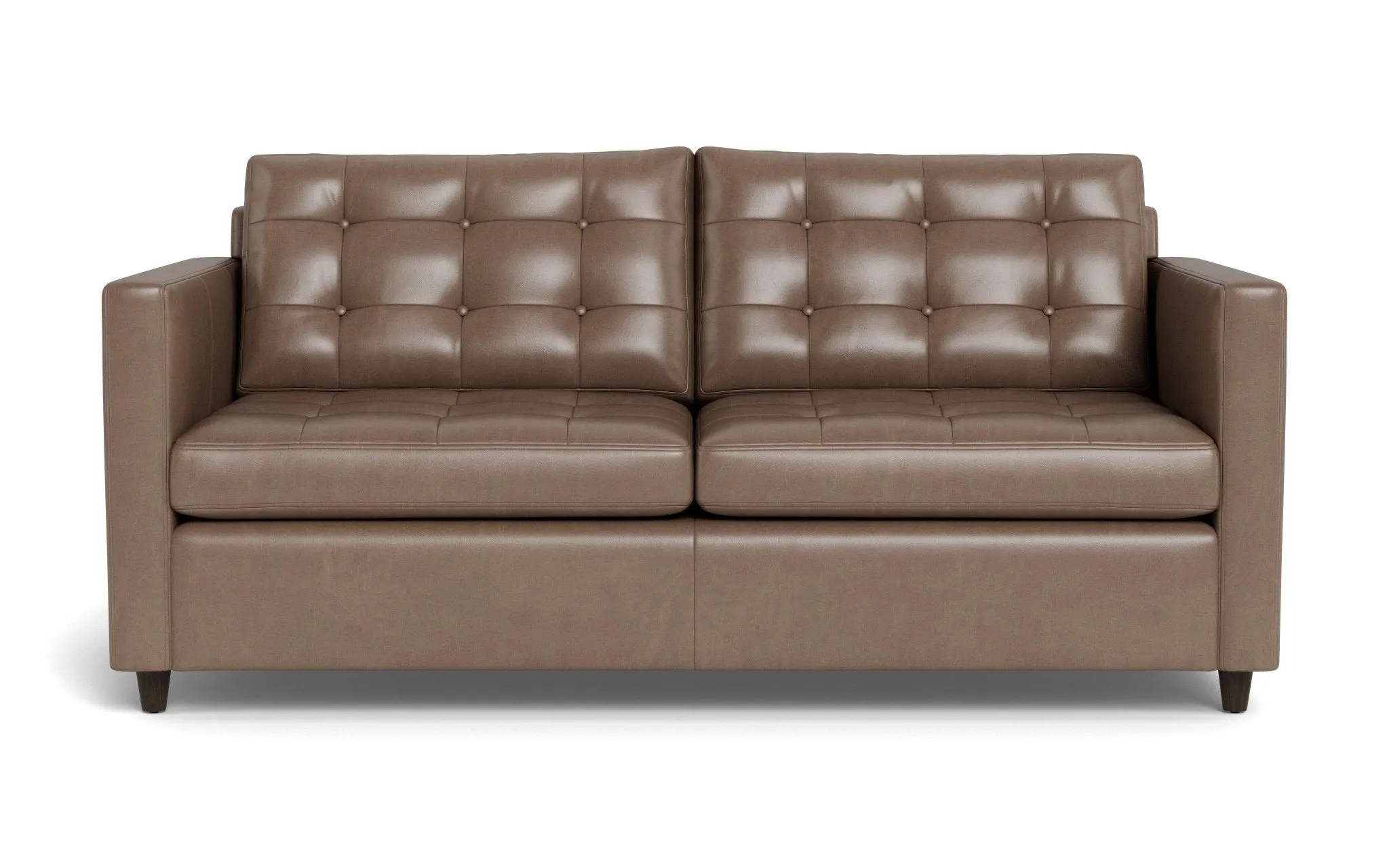 Wallace 52" Leather Twin Sleeper Sofa