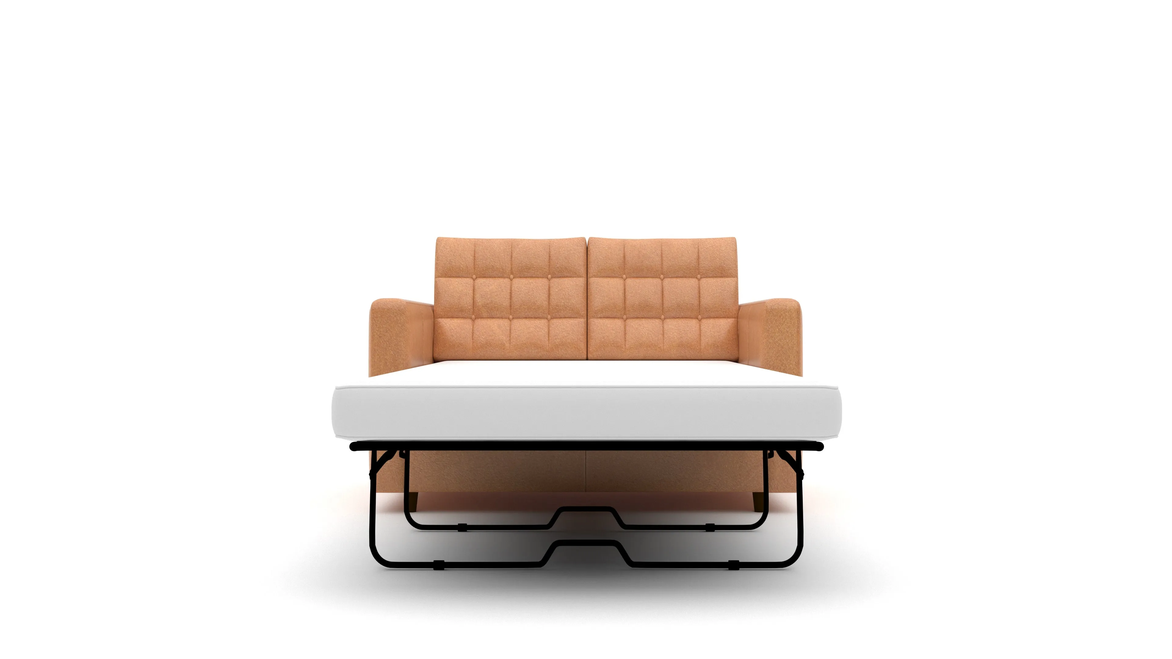 Wallace 52" Leather Twin Sleeper Sofa
