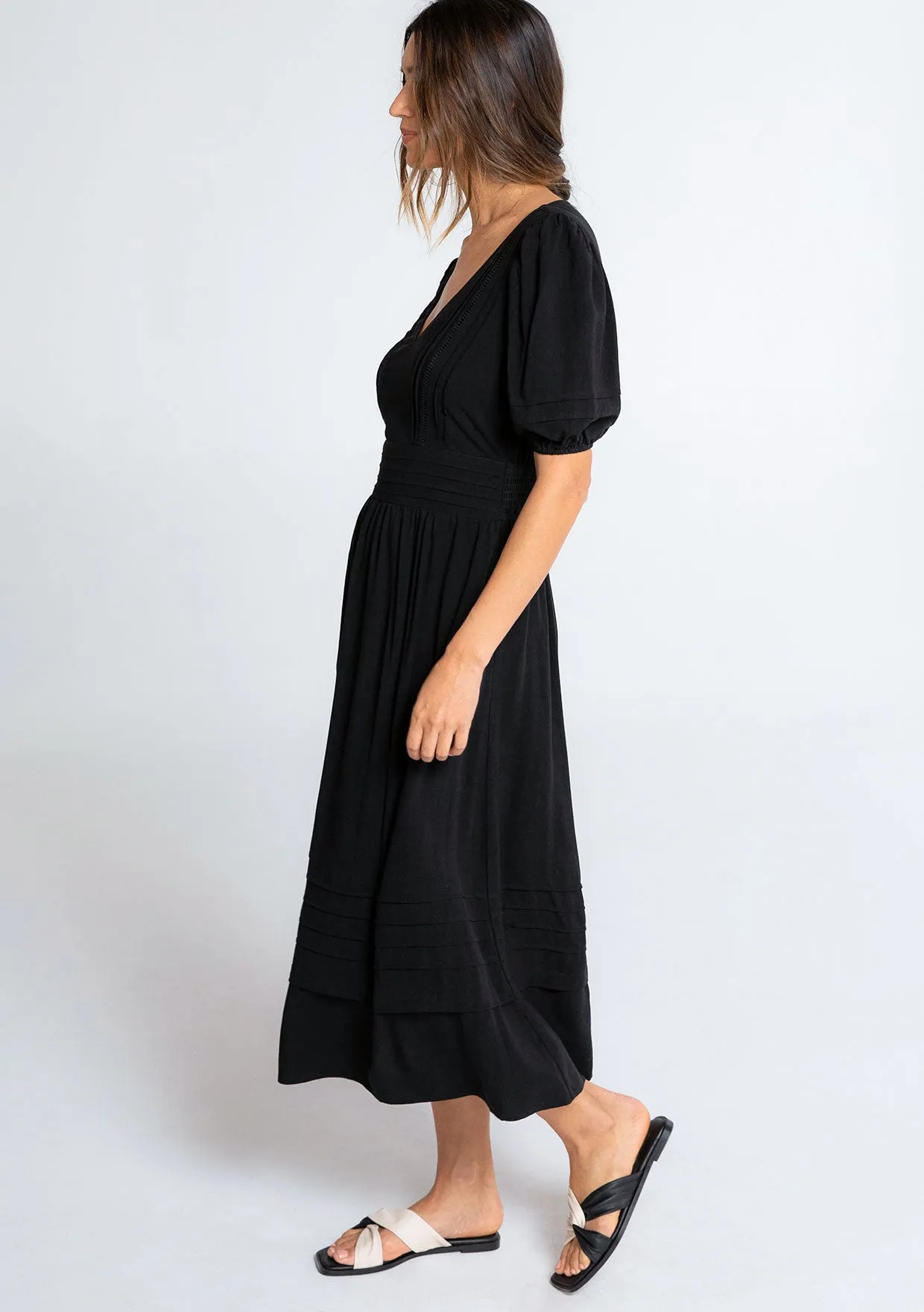 Winslow Puff Sleeve Maxi Dress