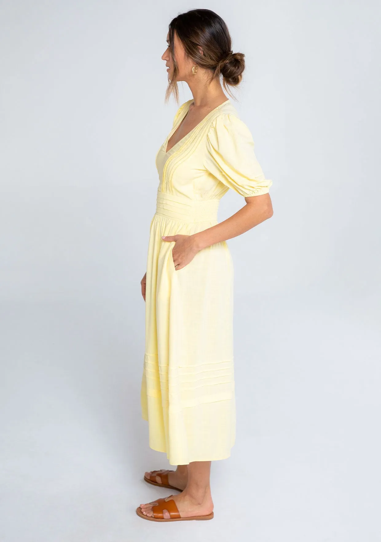 Winslow Puff Sleeve Maxi Dress
