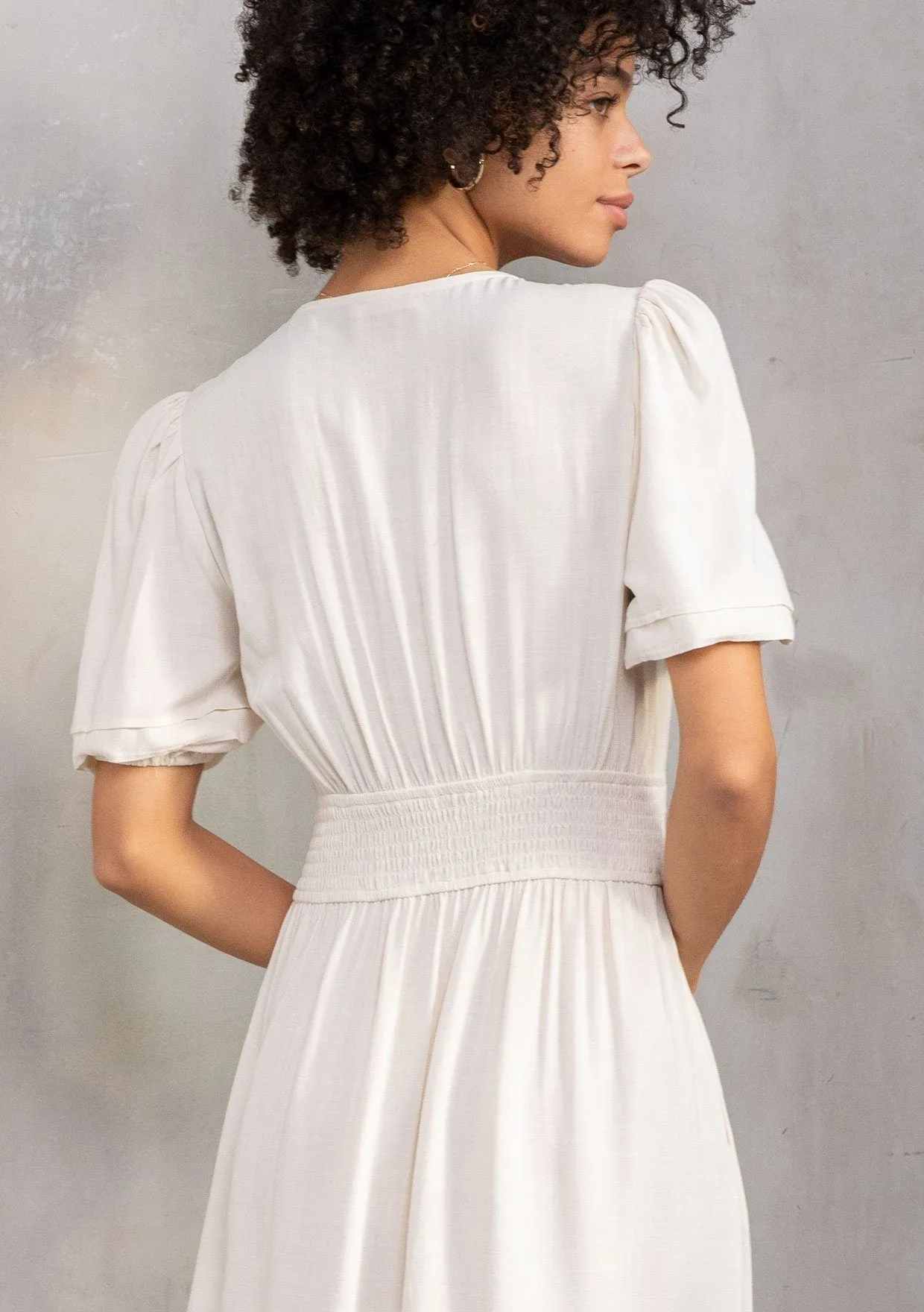 Winslow Puff Sleeve Maxi Dress