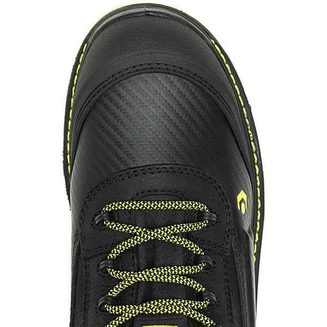 Wolverine Men's Overpass 6" Safety Toe WP Composite Toe Work Boot -Black- W241171