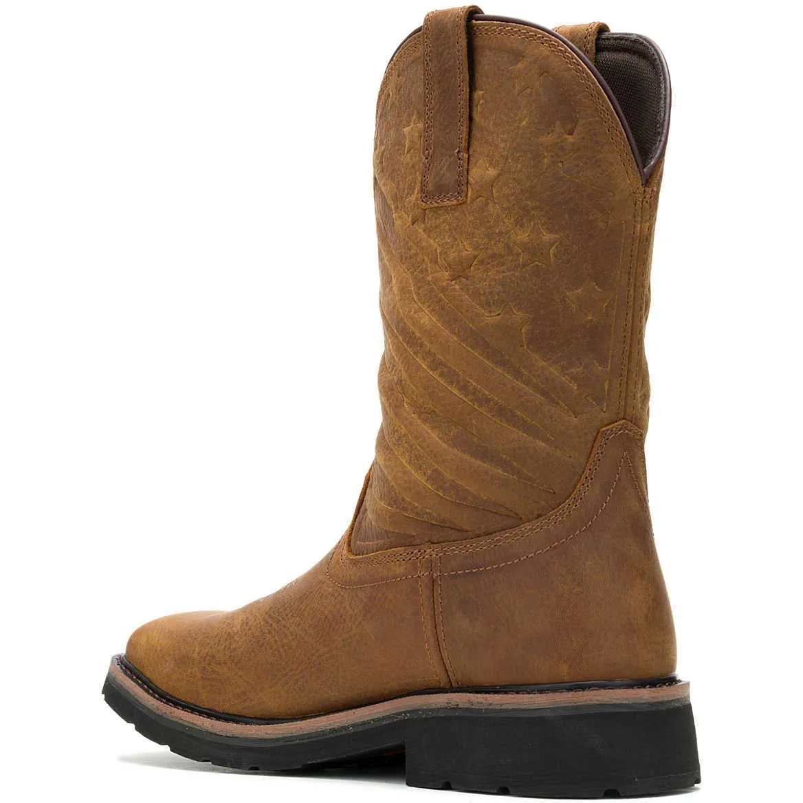 Wolverine Men's Rancher Flag Lx Steel Toe WP Work Boot -Brown- W241184