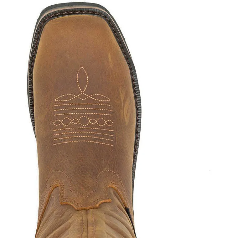 Wolverine Men's Rancher Flag Lx Steel Toe WP Work Boot -Brown- W241184