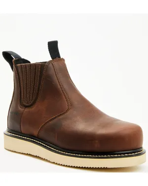 Women's Chelsea Work Boots - Composite Toe