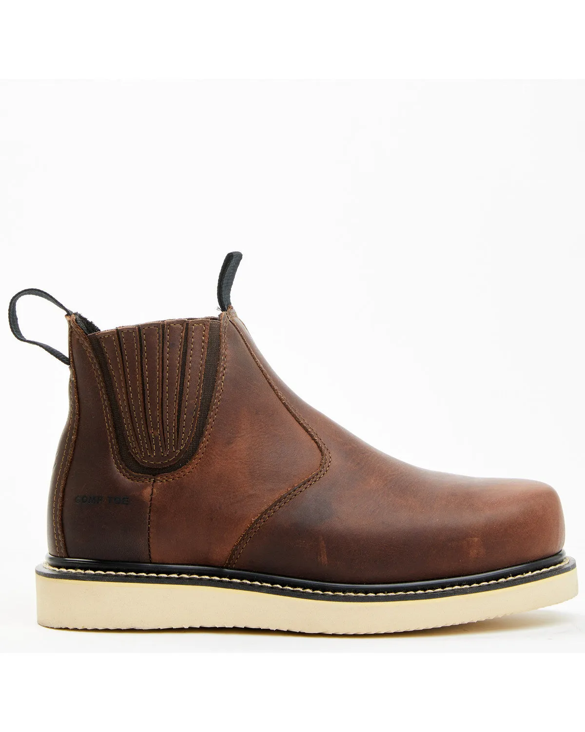 Women's Chelsea Work Boots - Composite Toe
