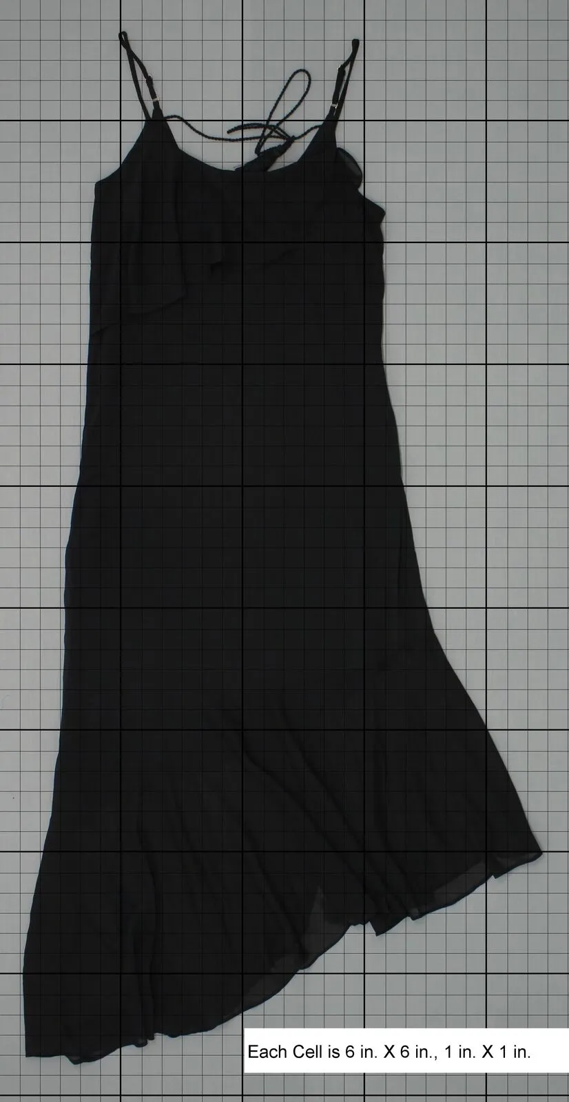 Xhilaration Women's Asymmetrical Maxi Dress Black XS