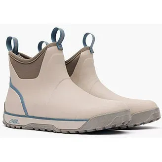 Xtratuf Men's Ice Fleege Lined Waterproof Ankle Deck Work Boot -White- XMABI900