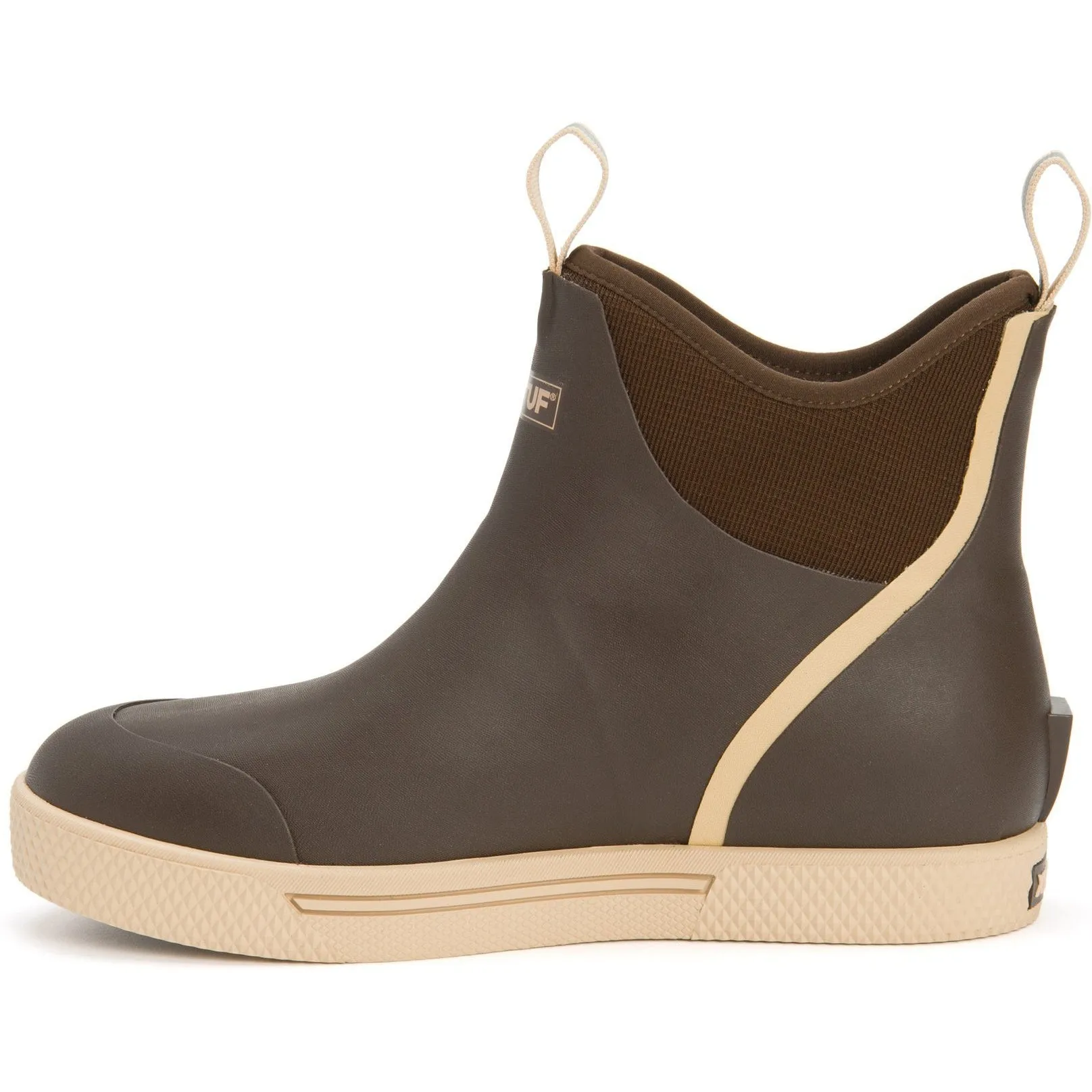Xtratuf Men's Wheelhouse 6" Ankle Deck Waterproof Boot - Brown - XMW-900